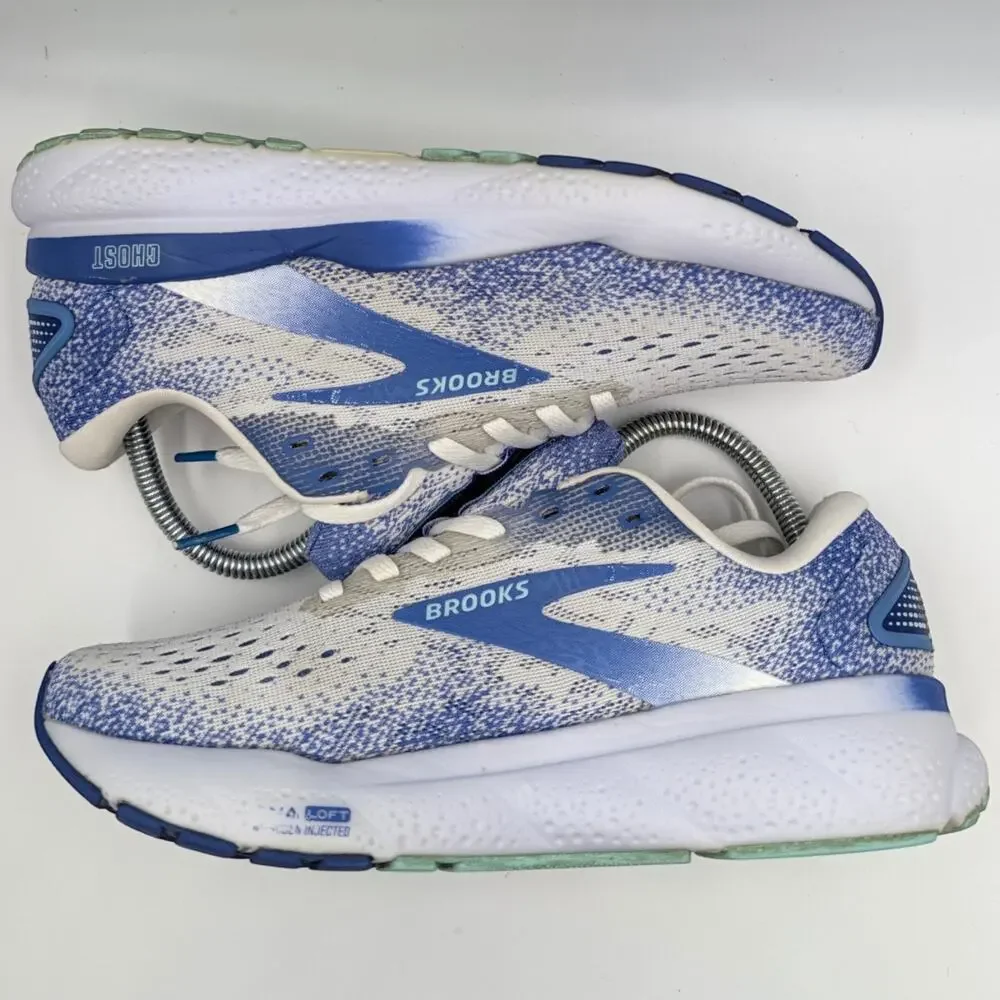 Brooks Ghost 16 Amparo Blue Limpet Shell Womens 8 Medium B UK 6 Running Shoes